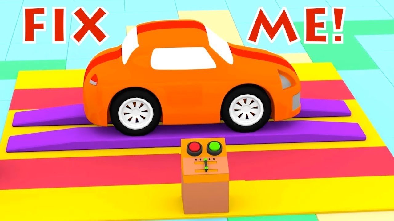 FIX ME! How do Cars Work? Christmas Cartoon Cars Cartoons for