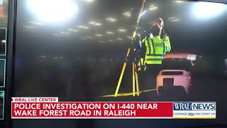Man hit on I-440 in Raleigh near Wake Forest Road