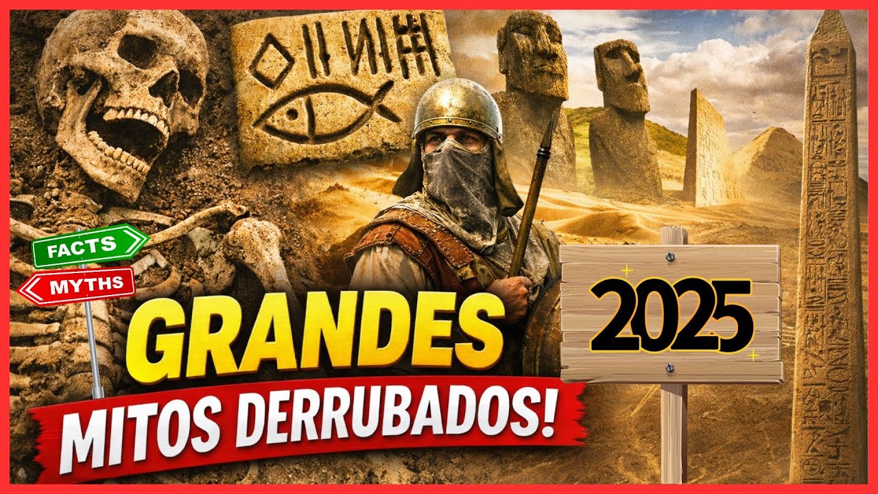Mitos da História que a Ciência Enterrou em 2025