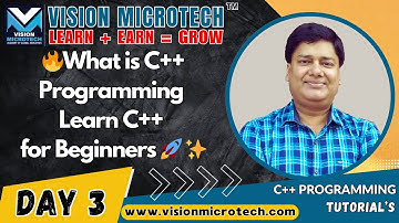 🔥What is C++Programming | Learn C++ for Beginners 🚀 ✨