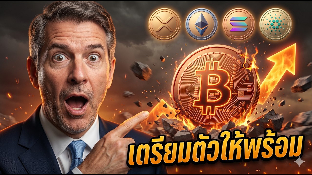 😱ด่วนพุ่ง BTC ETH XRP SOL ADA ต้องฟัง