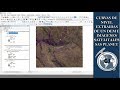 Curvas de Nivel extraidas de un DEM e Imagen Satelital SAS Planet