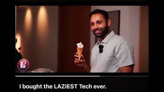 Mrwhosetheboss bought the laziest tech 😅hilarious check out full video on his YouTube channel 