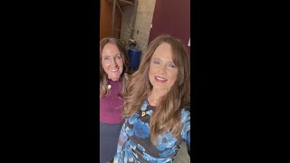A moment with meteorologists Kathy Sabine and Keely Chalmers