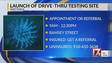 Cumberland County launches drive-thru COVID-19 testing