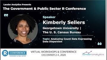 Kimberly Sellers - Analyzing Count Data Expressing Data Dispersion