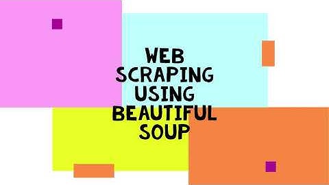 Minor Project Batch-125 (Web Scraping Using Beautiful Soup) video demonstration