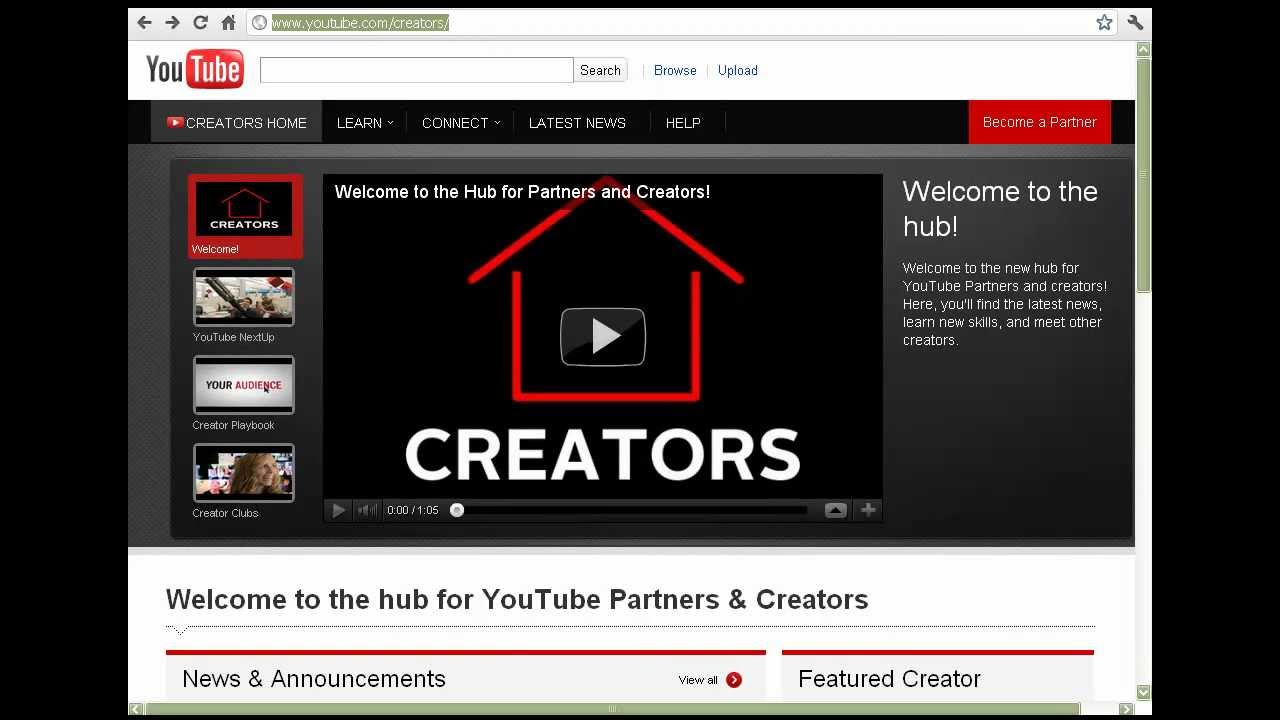 HOW TO Become A YouTube Partner 2012.