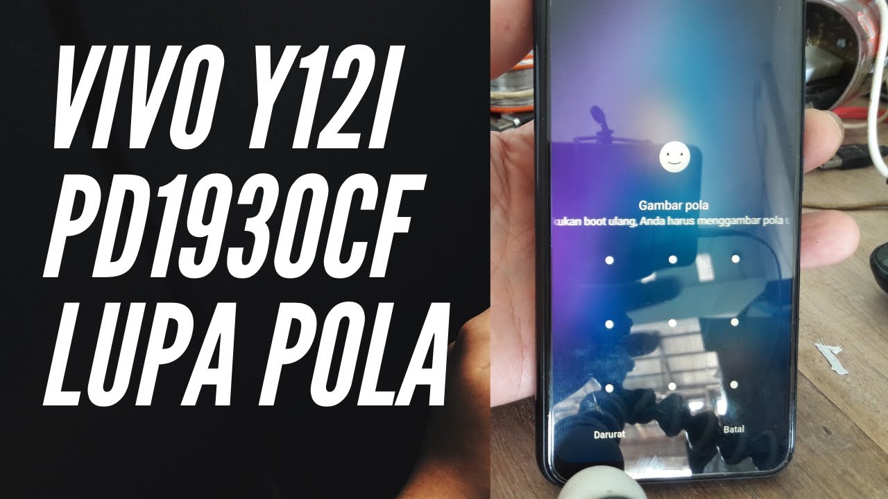 CARA FORMAT VIVO Y12i PD1930CF LUPA POLA MENGGUNAKAN MRT DONGLE