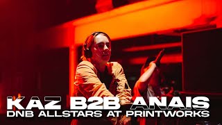 Kaz B2B Anais - DnB Allstars at Printworks 2023 | Live From London (DJ Set)