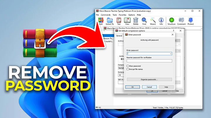 How To Remove Password From WInRaR File - Step-by-step Guide!