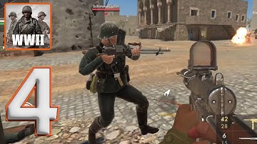 World war heroes Gameplay part 4 - Android-iOS