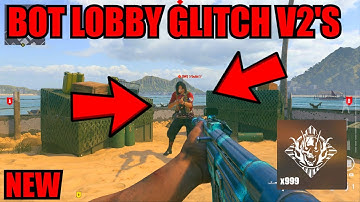 BOT LOBBY GLITCH VANGUARD! VANGUARD GLITCHES! VANGUARD BOT LOBBY GLITCH for V2’s! VANGUARD GLITCH!