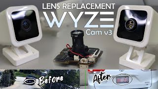 Wyze Camera v3 Lens Replacement - Installing a Telephoto Zoom Lens into a Wyze Camera by Mediocre Coffee 8,445 views 1 year ago 12 minutes, 42 seconds