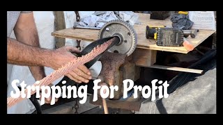 Stripping Copper Wire For Profit