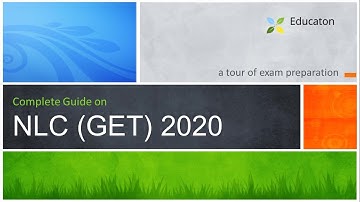 Complete Guide on NLC (GET) 2020 Exam | Strategies | Preparations | Time management | Test Series