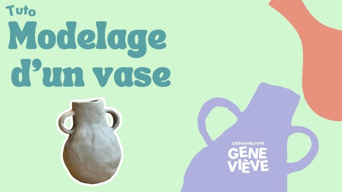 TUTO DIY] Argile autodurcissante - Vase en terre mêlée 