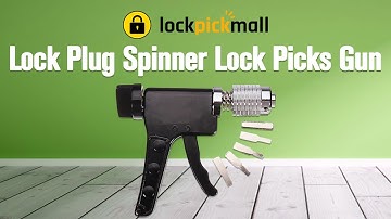 Lock Plug Spinner Lock Picks Gun