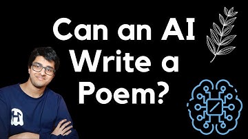 What happens when an AI is asked to write a Poem? (GPT-3)