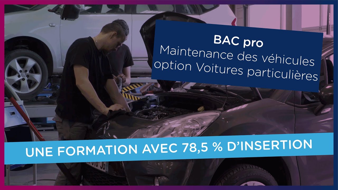 Bac Pro Maintenance des Véhicules option voitures particulières