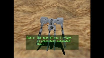 Armored Core (PS1) 100% Walkthrough Part 17 - Prototype MT Test 1
