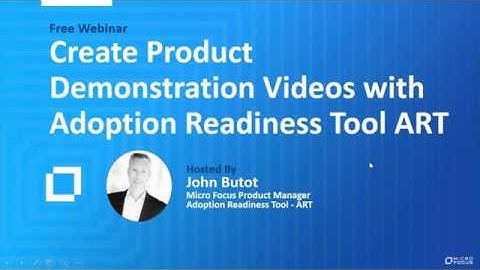 ART Webinar - How to Auto-Generate a product demonstration MP4 video