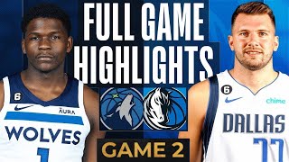 Minnesota Timberwolves vs. Dallas Mavericks - Game 2 West Finals Full Highlights | 2024 NBA Playoffs