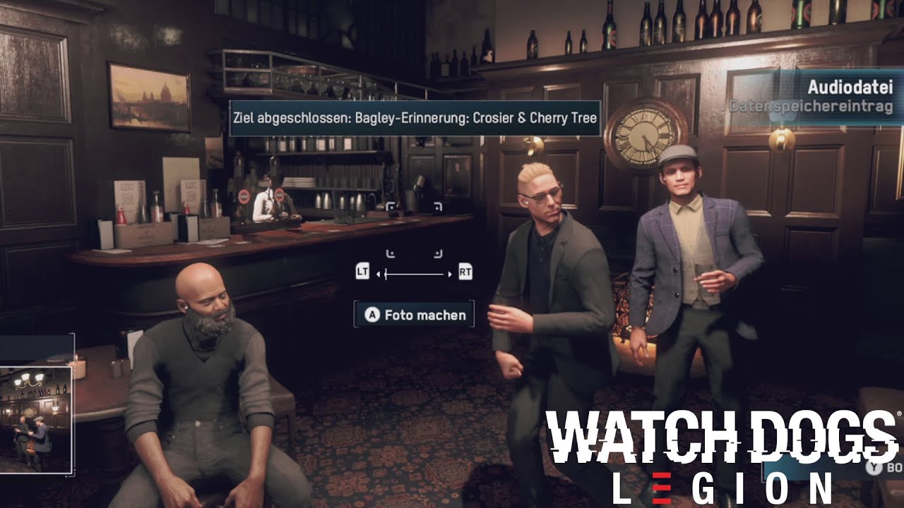 Finde Bagley Bagley's Erinnerung Fundort 5+6+7 Watch Dogs Legion