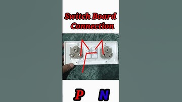 switch board connection  #switchboard #electricboard #wiring #shorts #viral