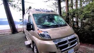 First Drive and 2 overnight trips in our Roadtrek Zion