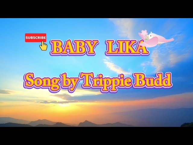 BABY LIKA lyric video  (BY TRIPPIE BUDD)