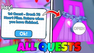 HOW To Complete Valentines ALL Quests! in Pet Simulator X