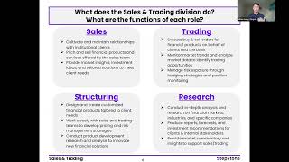 Sales & Trading Insights from an Ex-Barclays Pro