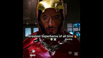 Greatest Superheros of all time☠🔥|part 2| #marvel#ironman #thor #flash #hulk #viralshort #trending