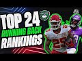 2021 Fantasy Football Rankings - Top 24 Running Backs - Fantasy Football Advice
