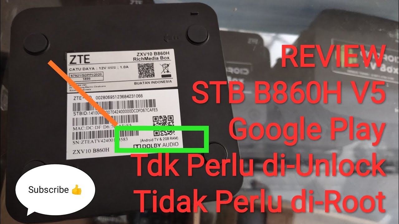 STB B860h v5 Google Play Service tidak perlu di Unlock ...