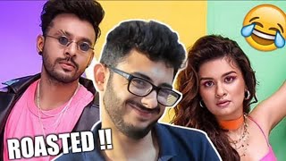 Tony Kakkar Roast| Tony kakkar songs Roast|Ft. CarryMinati #carryminati