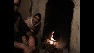 Yıl 2009 Dersim Ovacık Köy Evi Odun Ateşi Bağlama