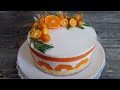 Торт Мандариновый | Муссовый Мандариновый  Торт | Tangerine Cake