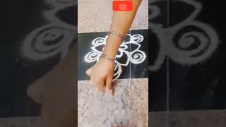 "Beautiful Sim dn kollam 🌺#trending#tamil #kolam #rangolidesigns #muggulu #shortsviral #shortsfeed