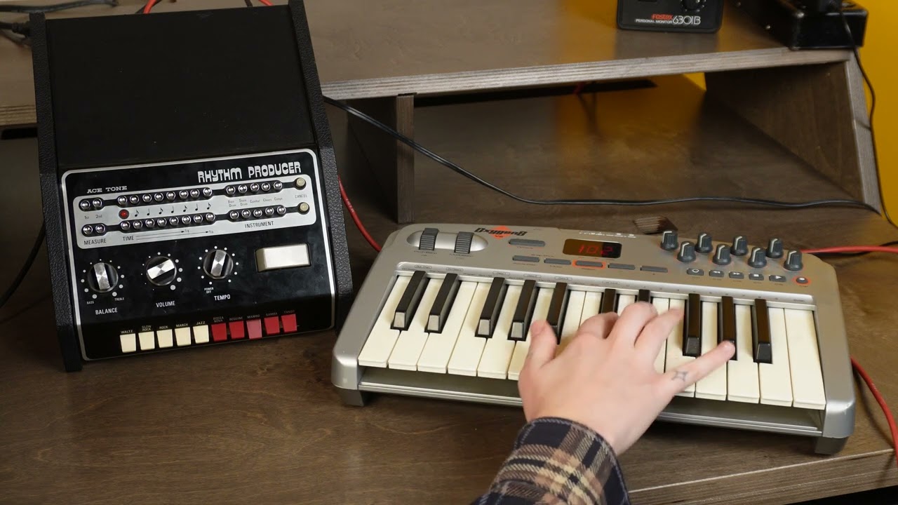 Ace Tone Rhythm Producer FR-15 リズムマシン Ace Tone - Rhythm Producer FR-15 - YouTube