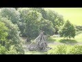 Warwick Castle Trebuchet - from the Mound
