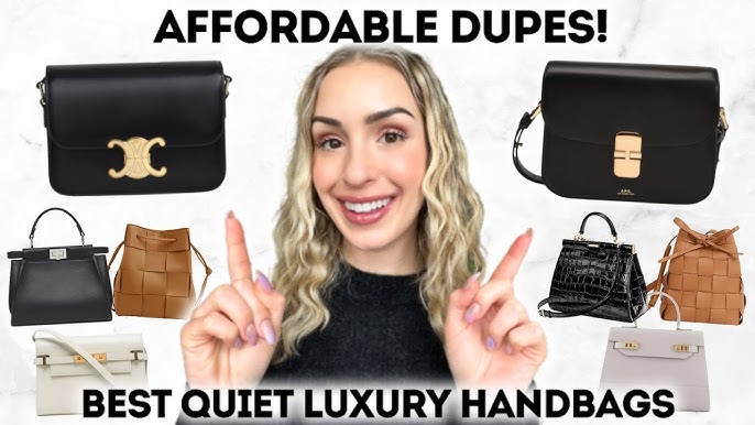 Best Quiet Luxury Designer Bags  Celine, YSL, Loewe, Bottega