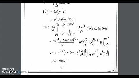 SJEC Lectures: Electromagnetic Field Theory: Electric work, Energy and Potential - Part 16(Module 2)