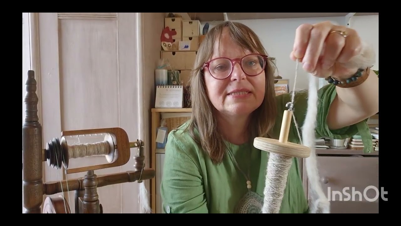 Babeta♥ č.3 - používanie vretienky, pradenie na kolovrátku, 1. spoločné pletenie 23.9.2025