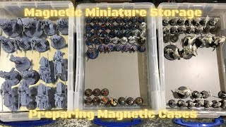 MAGNETIC MINIATURE STORAGE SOLUTION (PART 2): How to Prepare Your Storage Boxes