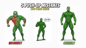 5 Mistakes in Push-Ups (STOP Making These)