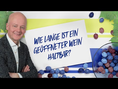 Video: Wie Lange Ist Das Leben Von Wein