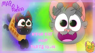 Parts 1314 for Nyan and Beyond! MAP Process | MAP Part(s) Animation | Nyan Cat