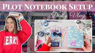 Setting Up My Plotting Notes For A New Book 📖✨ ROUGH DRAFT DIARIES DAY 25